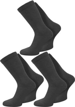 Normani Diabetikersocken Paar Gesundheitssocken Komfortbund anthrazit