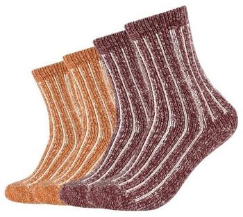 s.Oliver Socken 4er Pack syrah