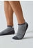 Snocks Laufsocken grau schwarz weiß