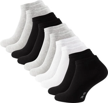Stark Soul Essentials Sneaker-Socken Paar schwarz weiß grau-mix