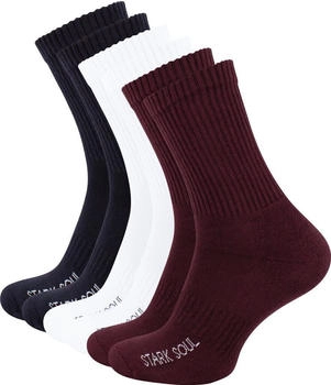 Stark Soul Paar Sportsocken Frotteesohle gekämmte Baumwolle