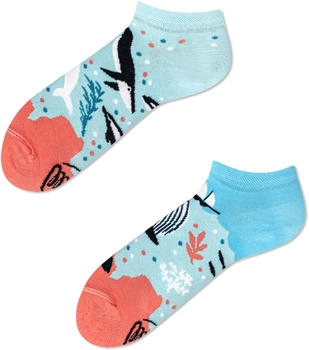 Many Mornings Socken Low unisex Knöchelsocken Ocean Life