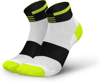 INCYLENCE Stages Ultralight Socken weiß schwarz gelb