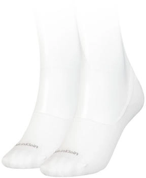 Calvin Klein Footie Socken weiß 2er Pack