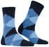 Burlington Bonnie Argyle Baumwollsocken marine