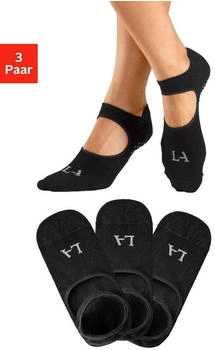Lascana Active Sportsocken grau schwarz