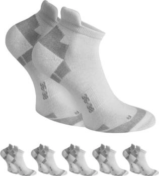 Normani Socken hellgrau weiß