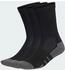 Adidas Essentials CLIMACOOL Crew Socken 3 Paar Black / Grey Six (JC6455)