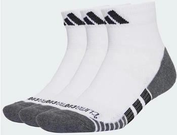 Adidas Performance CLIMACOOL Cushioned Quarter Socken 3er-Pack White / Black (JD9574)