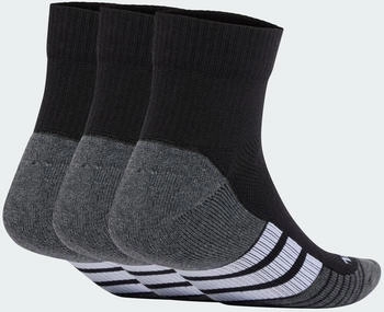 Adidas Performance CLIMACOOL Cushioned Quarter Socken 3er-Pack Black / White (JC6446)
