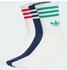 Adidas 3-Streifen Crew Socken 3 Paar White / Night Indigo / White (JV7408)