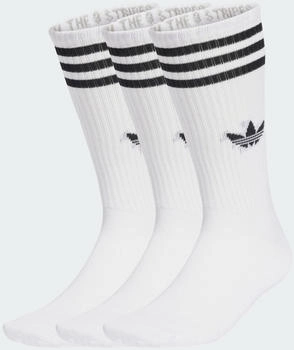 Adidas 3-Streifen High Crew Socken 3 Paar White / White / White (JV7416)