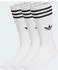 adidas 3-Streifen High Crew Socken, 3 Paare