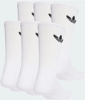 Adidas Trefoil Cushion Crew Socken 6 Paar White (IJ5619)