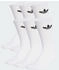 Adidas Trefoil Cushion Crew Socken 6 Paar White (IJ5619)