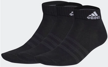 Adidas Thin and Light Ankle Socken 3 Paar Black / White (IC1282)