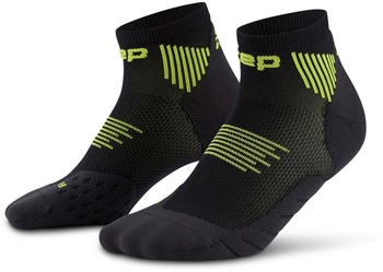 CEP Run Socks Low Cut 5.0 Women (WP7AR) black/lime