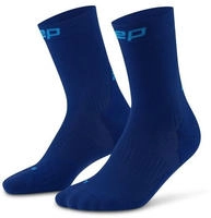 CEP WP7CYR4, CEP Run Socks, Mid Cut, 5.0, Women dark blue (634) IV Damen