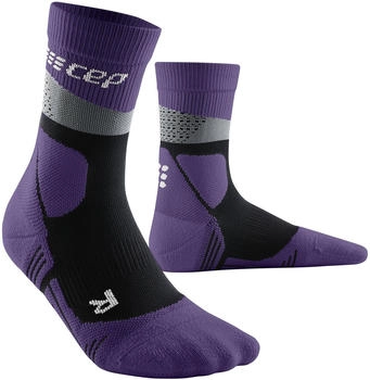 CEP Max Cushion Mid-Cut Wandersocken Woman (WP2CM) grey/purple