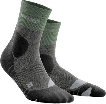 CEP Merino Mid-Cut Outdoorsocken Man (WP3C4) green/grey