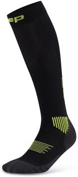 CEP 5.0 Run Long Run Socks Woman (WP70R) black/lime