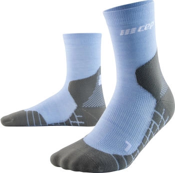 CEP Light Merino Trekking Socks Woman (WP7C5) light blue