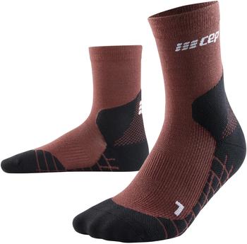 CEP Light Merino Trekking Socks Woman (WP7C5) brown