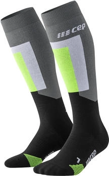CEP Thermo Long Skisocken Man (WP806) grey/black