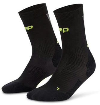CEP 4.0 Run Ultralight Mid-Cut Run Socks Man (WP8CL) black/grey