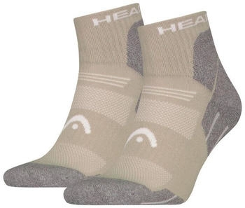 Head Hiking All Climates Quarter Wander Outdoor Socken 2P taupe