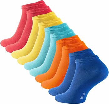 Cotton Prime Paar Cotton-Essentials Sneaker-Socken Fun Colours