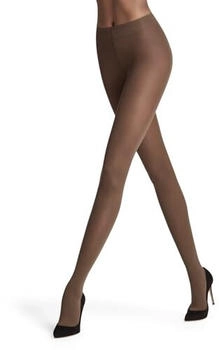 Falke Matt Deluxe DEN Ti einfarbig braun espresso 5188