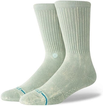 Stance Icon Dyed Crew Socken grün schwarz