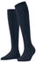 Falke Cotton Touch Kniestrümpfe 6116 space blue