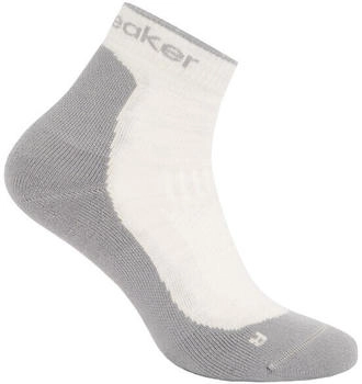 Icebreaker Hike Light Mini Wandersocken damen ecru hthr alloy