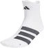 Adidas Adizero Sock Laufsocken weiß schwarz