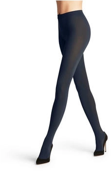 Falke Strickstrumpfhose Cotton Touch St space blue