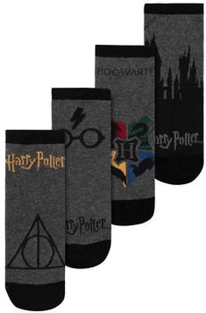 United Labels Socken Harry Potter Hogwarts 4er Pack