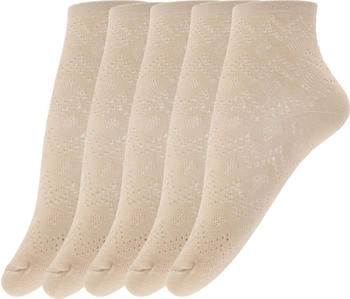 Giulia Giulia Paar Halbsocken leinen