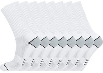 Endurance Socken Hoope 8-Paar atmungsaktiv weiß schwarz