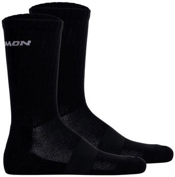 Salomon Socken Evasion Crew 2P schwarz