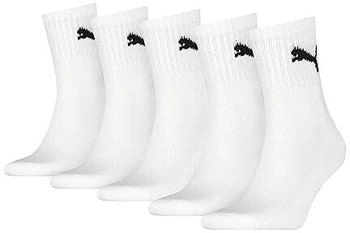 Puma Unisex Short Crew Pack Socken weiß