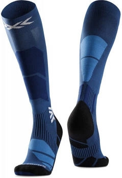 X-Socks Ski Perform OTC marineblau Paar