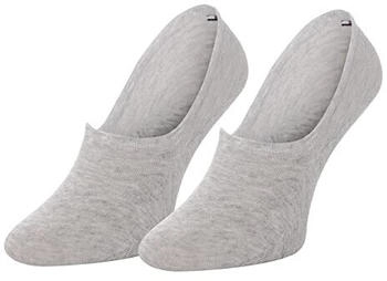 Tommy Hilfiger Footie Socken grau schwarz