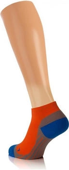 Underpressure Sneakers Sportsocken Kompression orange