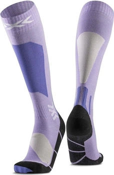 X-Socks Ski Discover Merino OTC muted lavender light sand P095