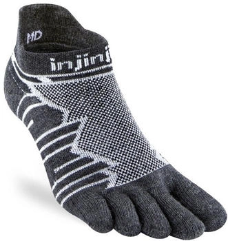 Injinji ultra run no-show wool slate