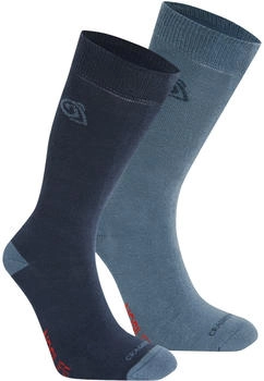 Craghoppers Nosilife 2er Pack Socken blau schwarz