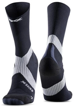 X-Socks Bike Expert Crew schwarz anthrazit B036