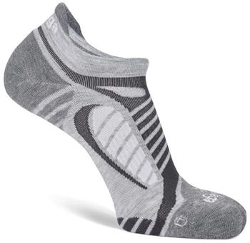Balega Unisex Ultralight No Show Laufsocken grau weiß